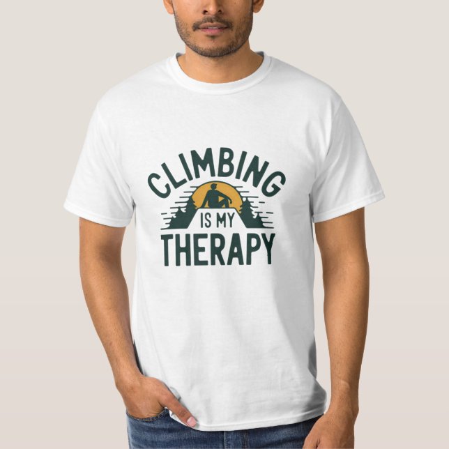 Adventure-Ready-Climbing-Grafik T-Shirt (Vorderseite)