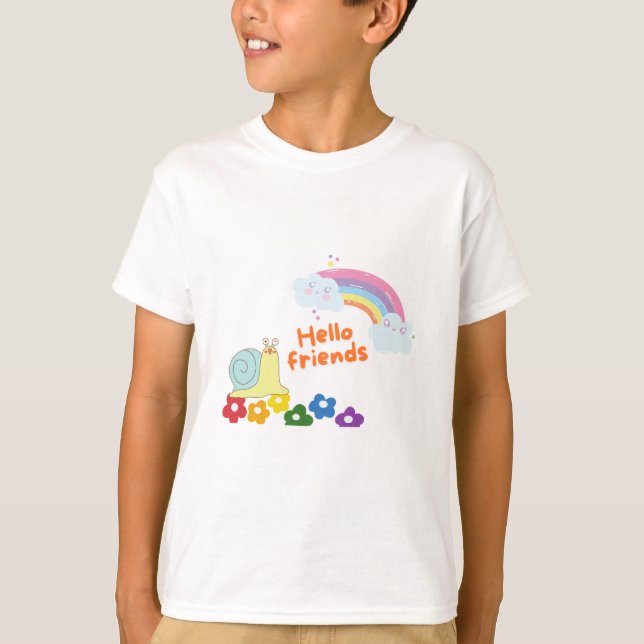"Adventure Ready: Cooles und komfortables T-Shirt  (Vorderseite)