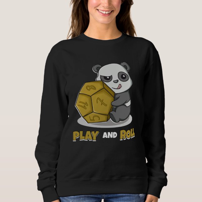 Adventure RPG Dice Fantasy Roleplaying Gamers Sweatshirt (Vorderseite)