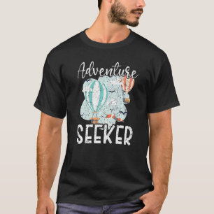 Adventure Seeker Hot Air Ballon Ballonfahrt T-Shirt