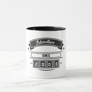 Adventure Since [Year] Custom Coffee  Tasse