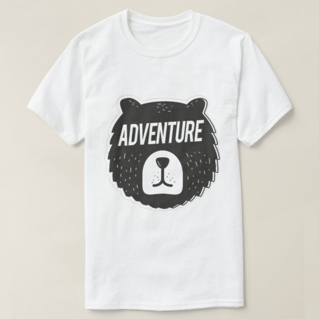 Adventure Sticker T-Shirt (Design vorne)