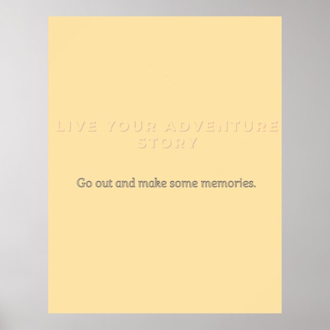 Adventure Story Poster (Vorne)