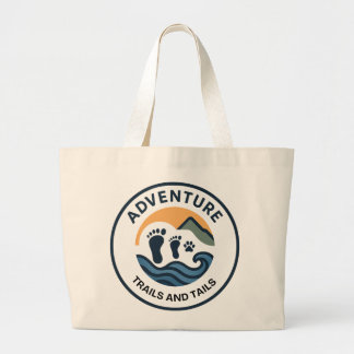 Adventure T-T-Logo Jumbo Tote Bag Jumbo Stoffbeutel