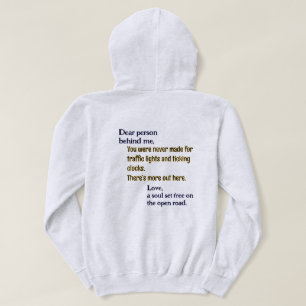 Adventure T und T Logo Sehr geehrte Person... Hoodie
