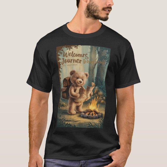 Adventure Teddy T-Shirt (Vorderseite)