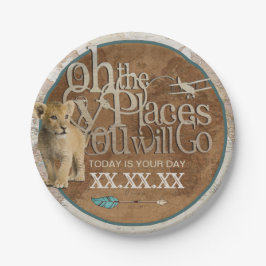 Adventure Theme Party Plate Pappteller