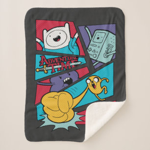 Adventure Time   Action Panel Graphic Sherpadecke