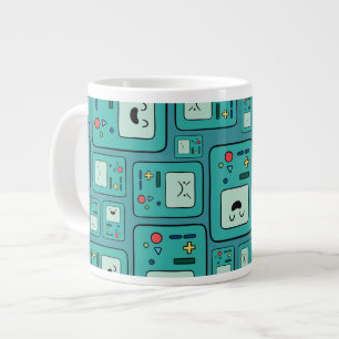 Adventure Time   BMO Pattern Jumbo-Tasse