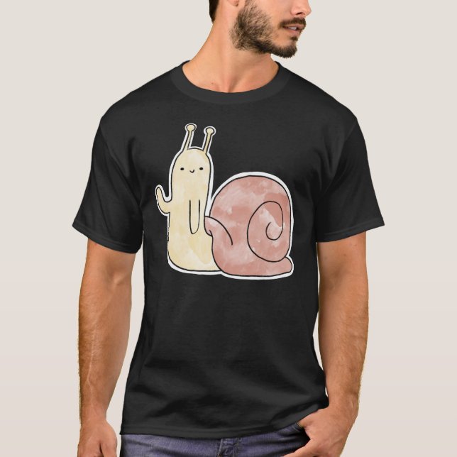 Adventure Time Snail Friend  T-Shirt (Vorderseite)