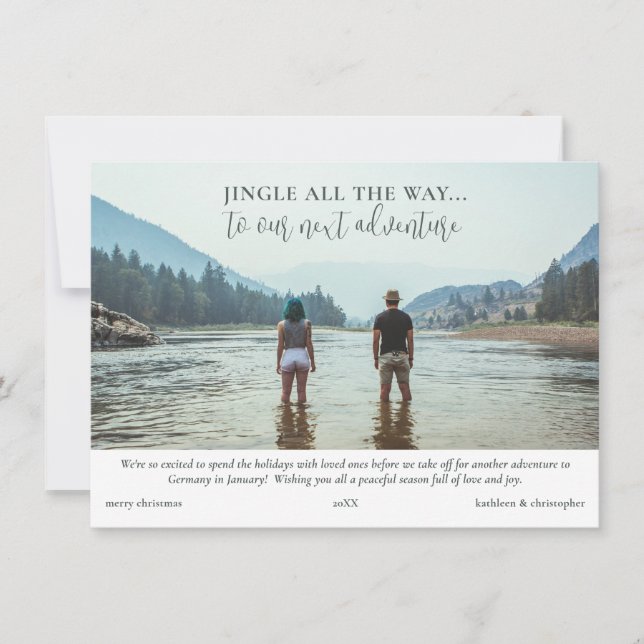 Adventure Travel Fotos Collage Weihnachten (Vorderseite)