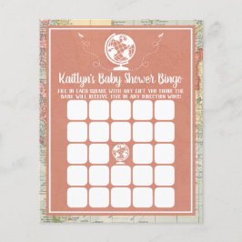 Adventure Travel Map Kinderdusche Bingo