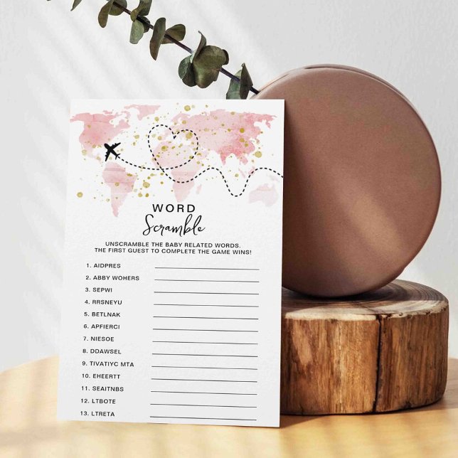 Adventure Travel Map Kinderdusche Word Spielkarten (Von Creator hochgeladen)