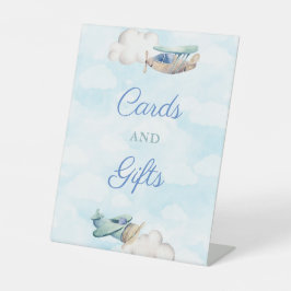 Adventure Travel Theme Kinderduschkarten und Gesch Sockelschild