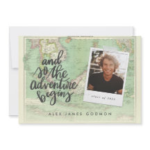 Adventure travel Vintage Karte Foto Abschluss