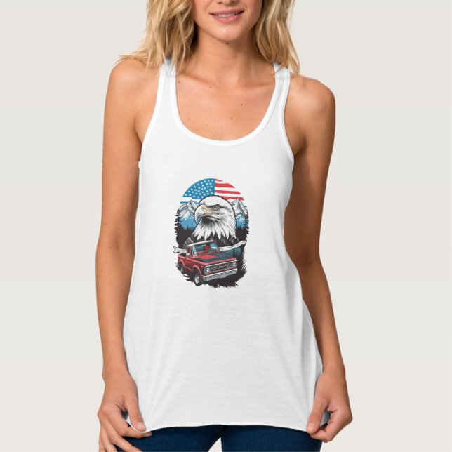 Adventure Trip USA Tank Top (Vorderseite)