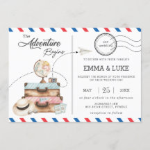 Adventure Wedvel Travel Voyage Postage Mail