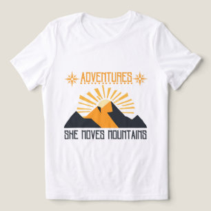 Adventure Women's Shirt - She Moves Mountains