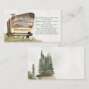 Adventure wood National Forest Books for Baby Begleitkarte