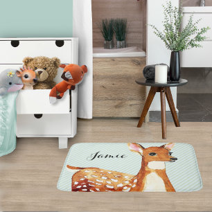 Adventure Woodland Fawn Deer Childrens Badematte