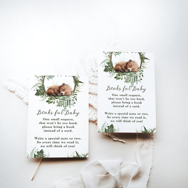 Adventure Woodland Mushroom Fern Baby Boy Dusche Begleitkarte (Von Creator hochgeladen)