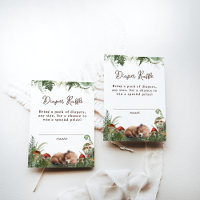 Adventure Woodland Mushroom Fern Baby Boy Dusche