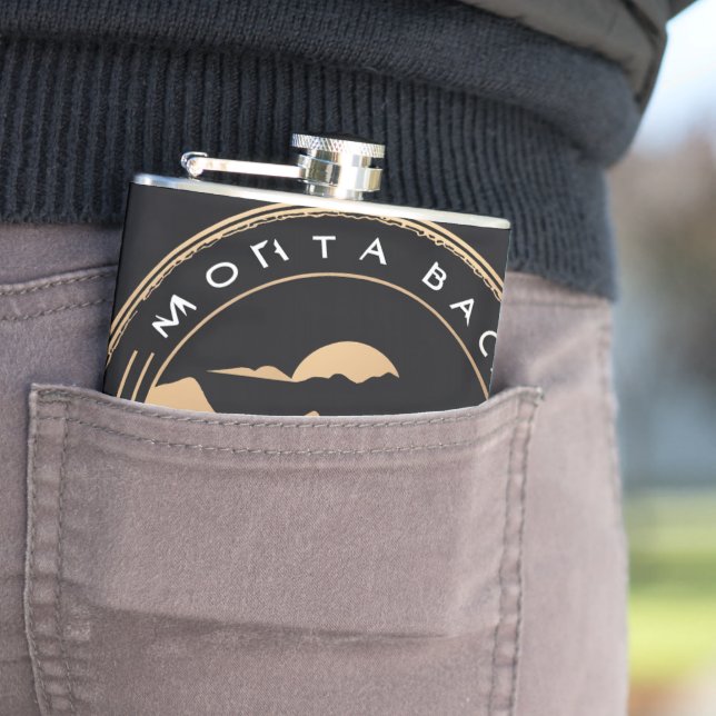 #adventuregearVinylWrappedFlask Flachmann (Beispiel)