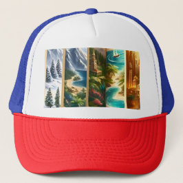 Adventurer Trucker Hat von Zazzle Truckerkappe