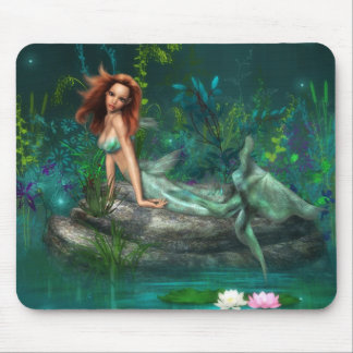 Adventurine Meerjungfrau Mousepad