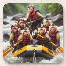 Adventurous Kapuzineraffen Whitewater Rafting