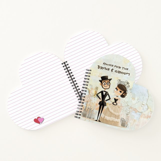 Advice for the Bride and Groom  Notizbuch (Innenseite)