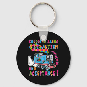 Advocate Accepttrain Puzzle Cool Autismus Aware Schlüsselanhänger