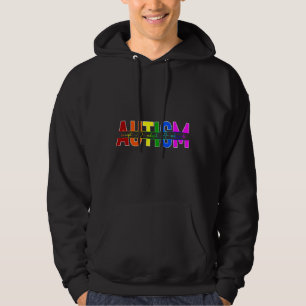 Advocate Autismus spricht Autistische Puzzles Herz Hoodie