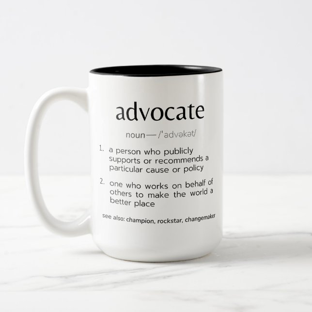 Advocate Coffee Tasse (Links)