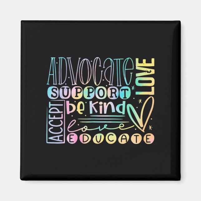 Advocate Liebe Support akzeptieren, mit freundlich Magnet (Vorne)