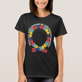 Advocate Liebe Support akzeptieren, mit freundlich T-Shirt