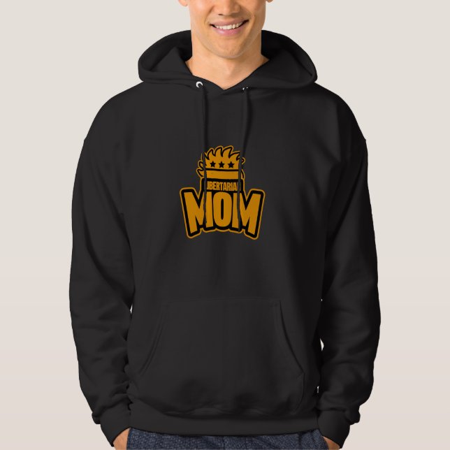 Advocate Mutter - Libertäre Mama Hoodie (Vorderseite)
