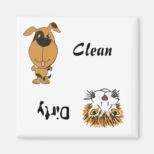 AE- Dog Geschirrspüler Magnet (Vorne)
