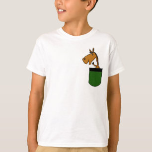 AE, Pferd in einem Taschen-Shirt T-Shirt