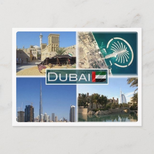 AE United Arab Emirates - Dubai - Postkarte (Vorderseite)