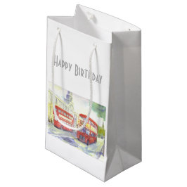 AEC Routemaster Bus Geschenktasche Kleine Geschenktüte