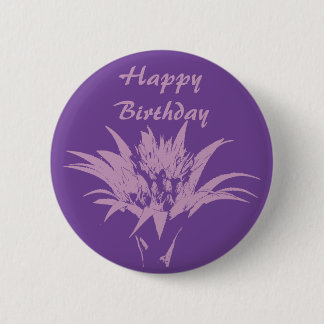 Aechmea Rosa und Lila Button