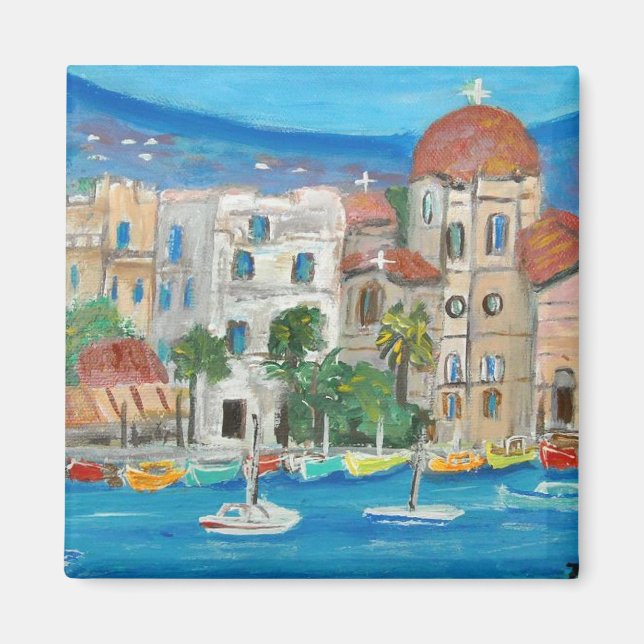 Aegina, Griechenland Magnet (Vorne)