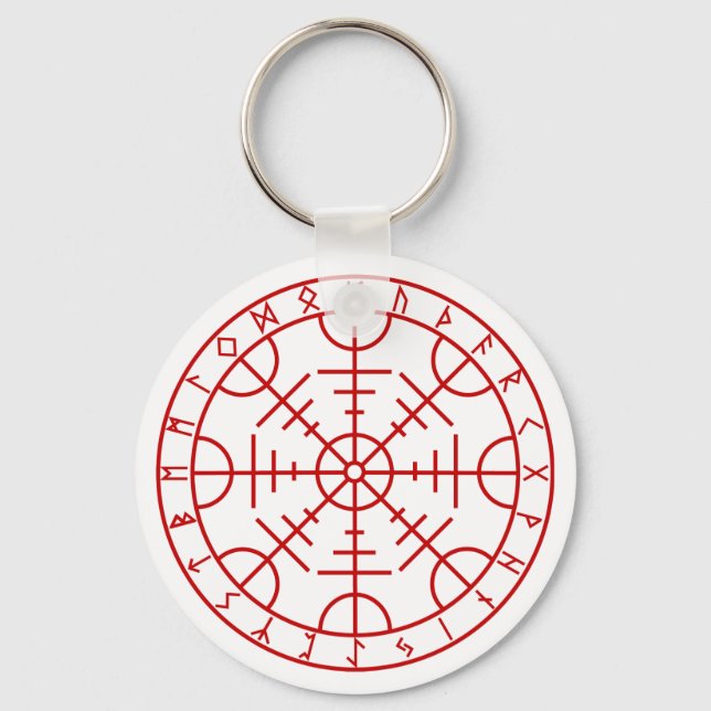 Aegishjalmur Schlüsselanhänger (Vorderseite)