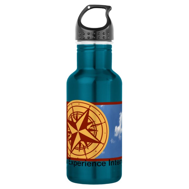 AEI Wasserreinhaltung-Flasche Edelstahlflasche (Vorderseite)