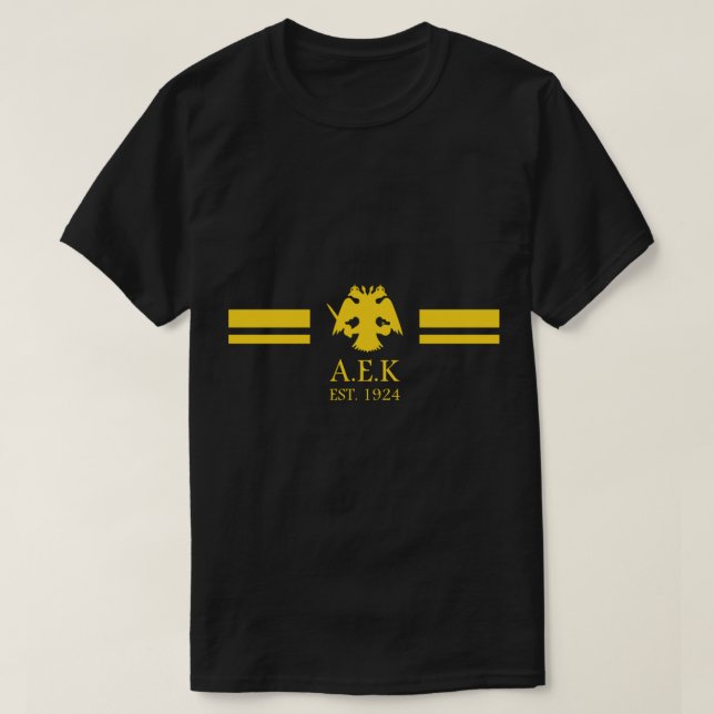 AEK ATHENS - ATHENS - AEK T-Shirt (Design vorne)