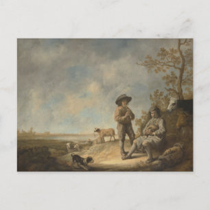 Aelbert Cuyp - Rohrschäfer Postkarte