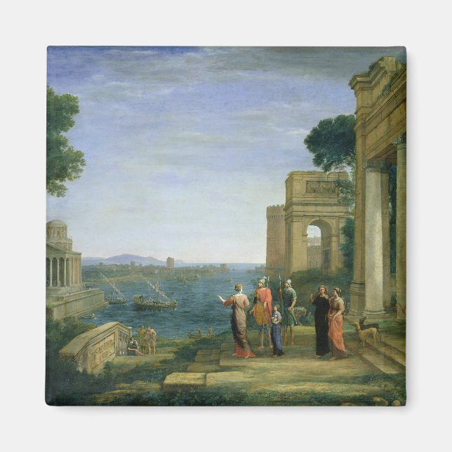 Aeneas and Dido in Carthage, 1675 Magnet (Vorne)