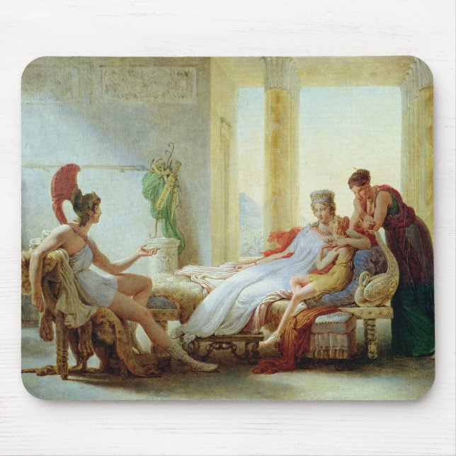 Aeneas, das Dido des Desasters bei Troja erklärt Mousepad (Vorne)