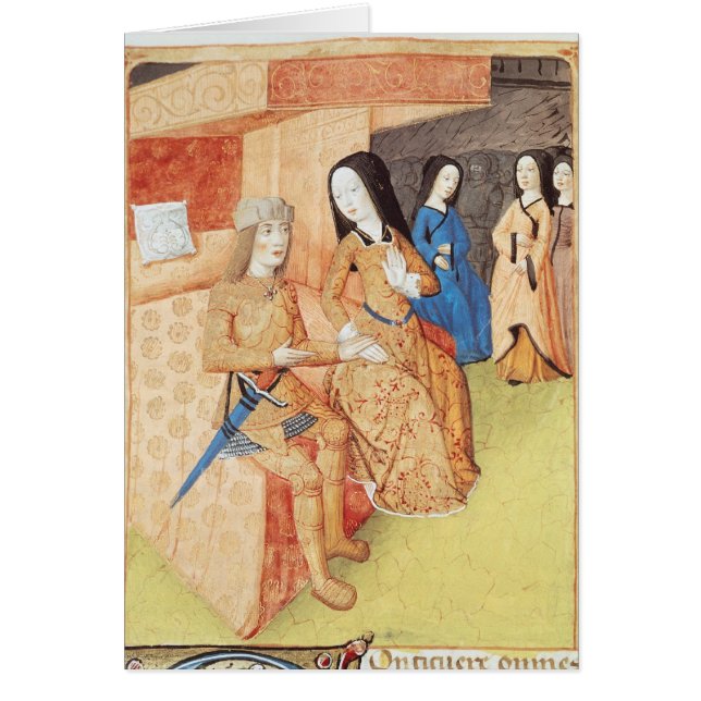 Aeneas und Dido, von den Arbeiten von Virgil (Vorne)